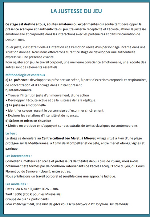 stage jui 26 flyer verso
